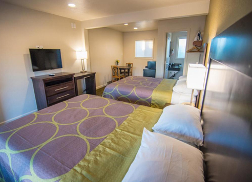 Double Bed With Kitchenette Area